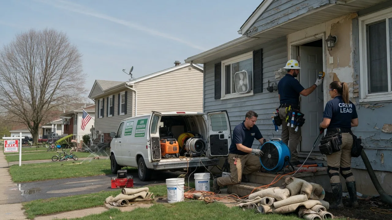 Flood Cleanup in South Walpole, MA near me